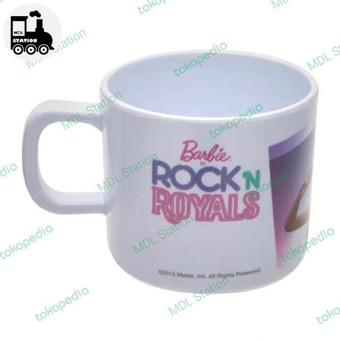 ONYX SQUARE MUG MELAMINE 240ML - BARBIE MDLS27