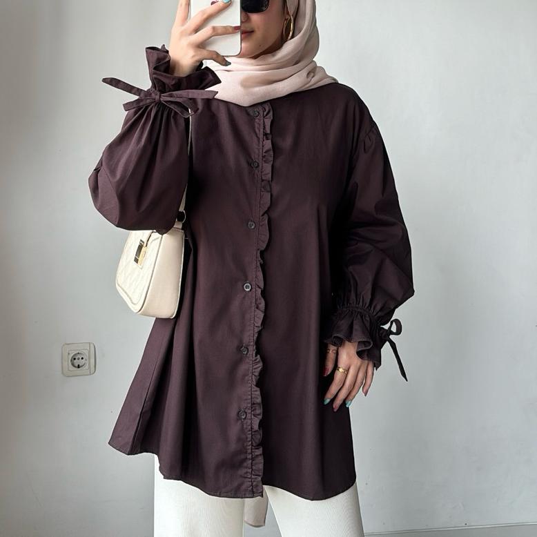 LAURA KATUN POPLIN BLOUSE
