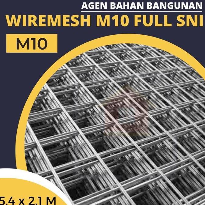 Wiremesh M10 10 mm SNI / Wiremesh Besi M10 10 mm SNI / Besi M10 SNI