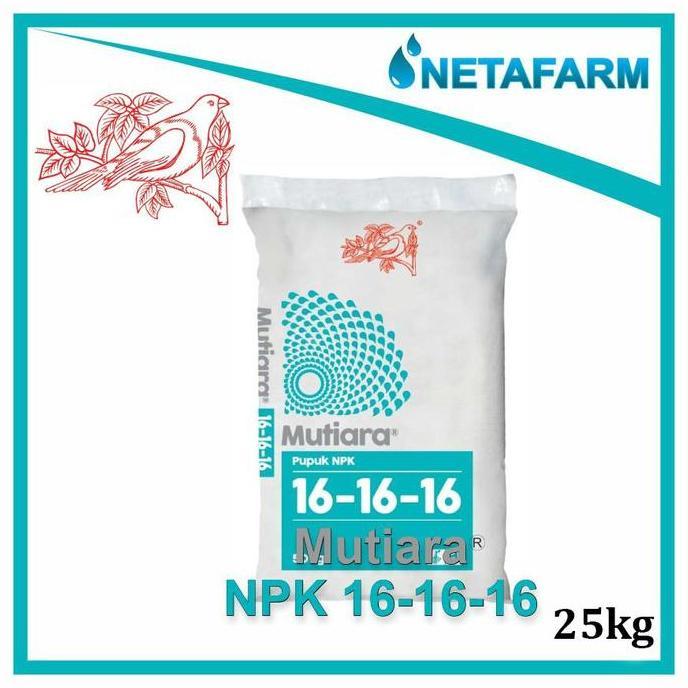 PUPUK MEROKE NPK Mutiara 16-16-16 - Kemasan Karung 25kg