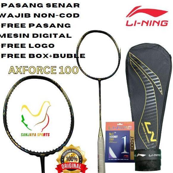 RAKET LINING BADMINTON BULUTANGKIS LINING AXFORCE 100 ORIGINAL