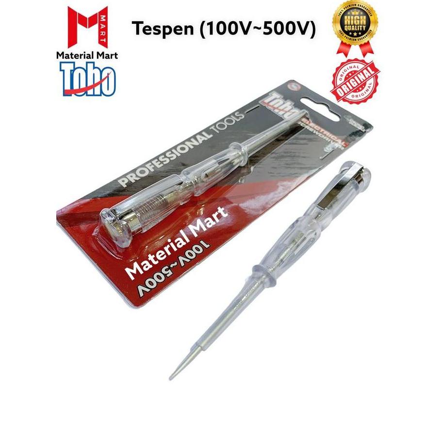 Set- (1 Pc) Tespen Toho Min | Obeng Tespen (-) | Obeng Listrik