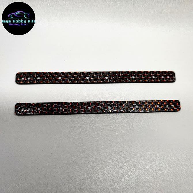 Kittoys- Rep Tamiya 95008 Hg Carbon Stick Red Lame 2 Mm