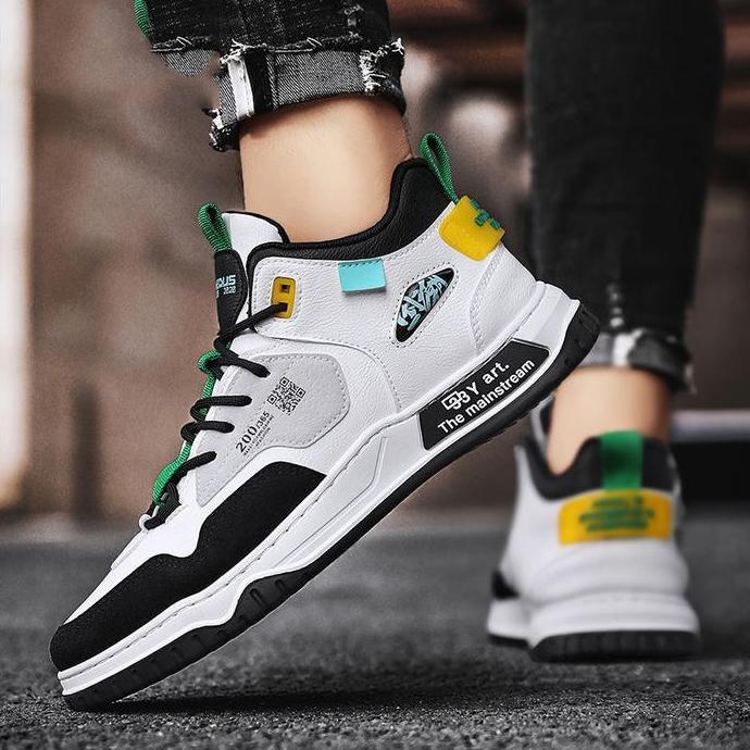 Shoe- Panarybody H2052 Sepatu Pria Modis Terbaru Sneakers Cowok Paling