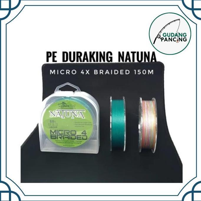 Senar Pancing PE Duraking Natuna Micro 4 Braided PE 150M