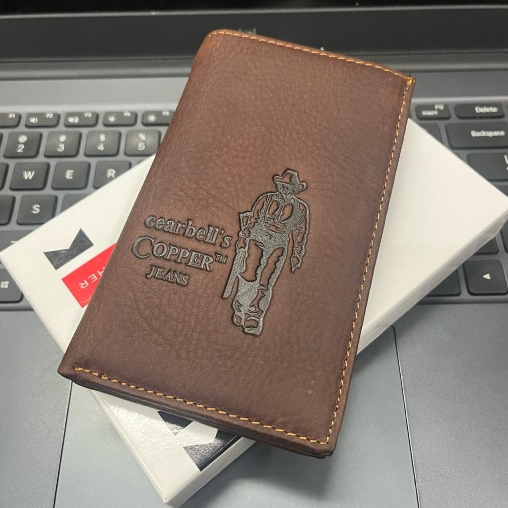 Dompet kulit pria ukuran tanggung dompet lipat kulit pria