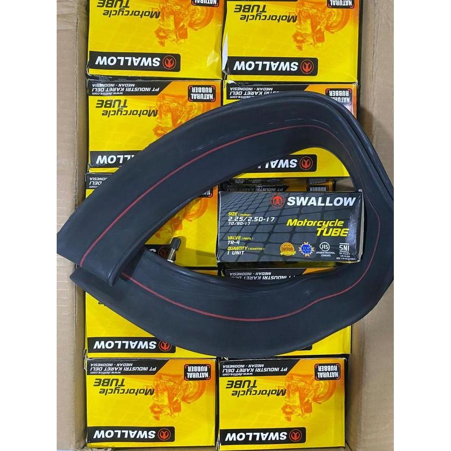 Pneu - Sni Ban Dalam Swallow 225/250-17 Ban Dalam Motor Ukuran { 70/90-17 } Revo, Supra, Jupiter, Su
