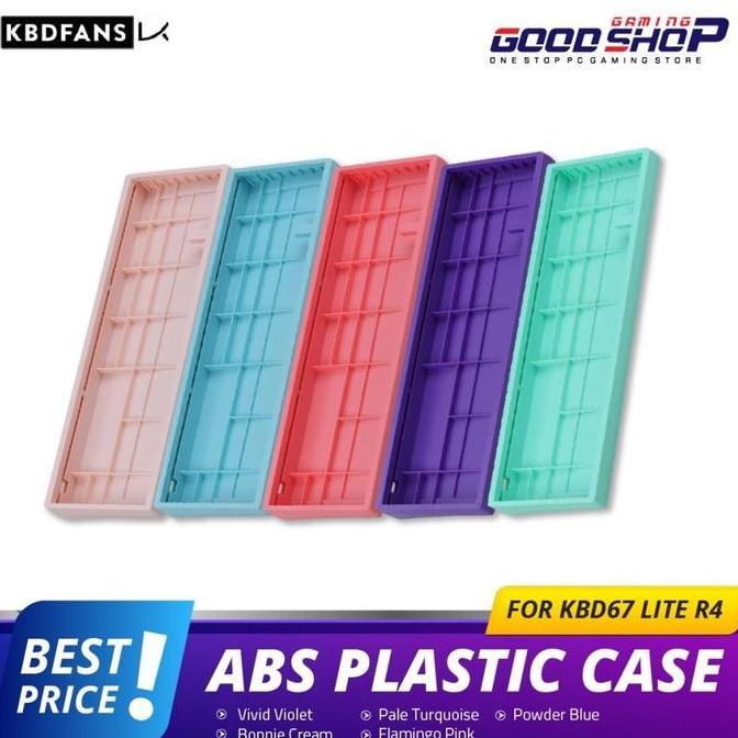 tokosiles_78 - kbdfans kbd67 lite r4 abs plastic case - mechanical keyboard diy kit