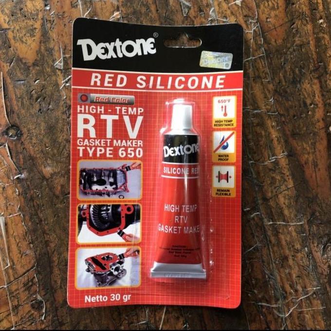 Fita - Lem Besi Tahan Panas Dextone Silicon Red