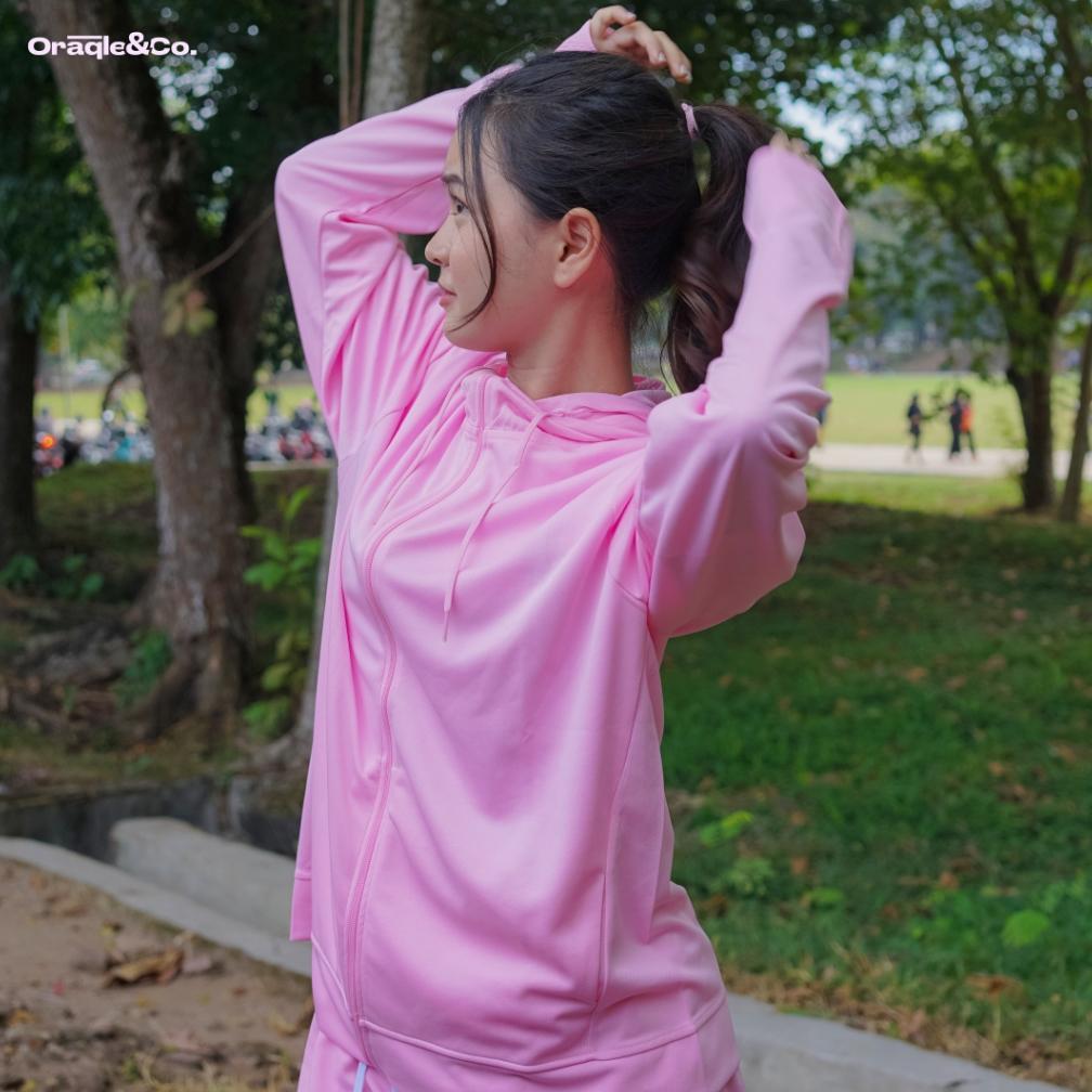 Terlaris Jaket Olahraga Airsm Uv Protection Pria & Wanita Flexy Series Oraqle