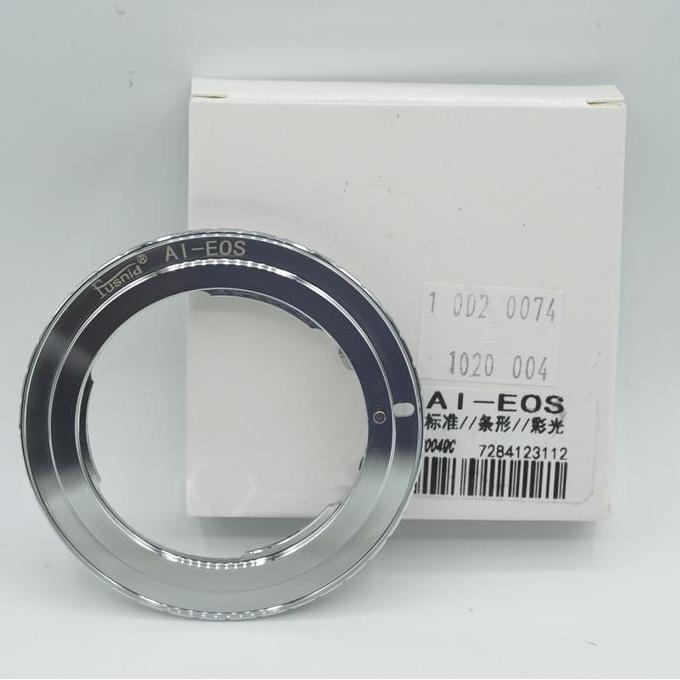 HARGA DISC - FUSNID Lens Adapter - Lensa Nikon AI to Body Canon DSLR / Nikon - EOS