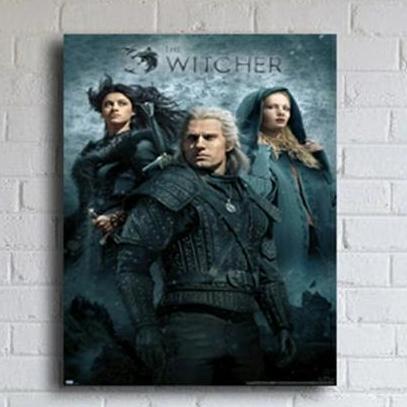 POSTER HIASAN DINDING THE WITCHER FB27