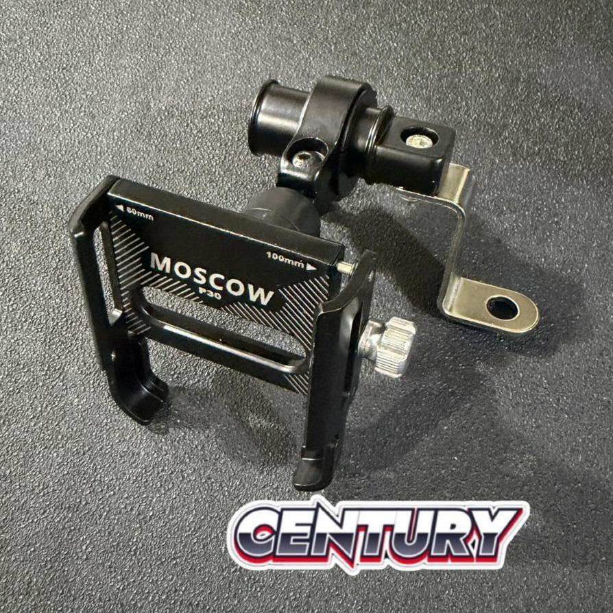 Holder Phone Holder Hp Sepeda Motor Alumunium Alloy Tempat Hp Dudukan Hp Sepeda Motor Holder Vario B