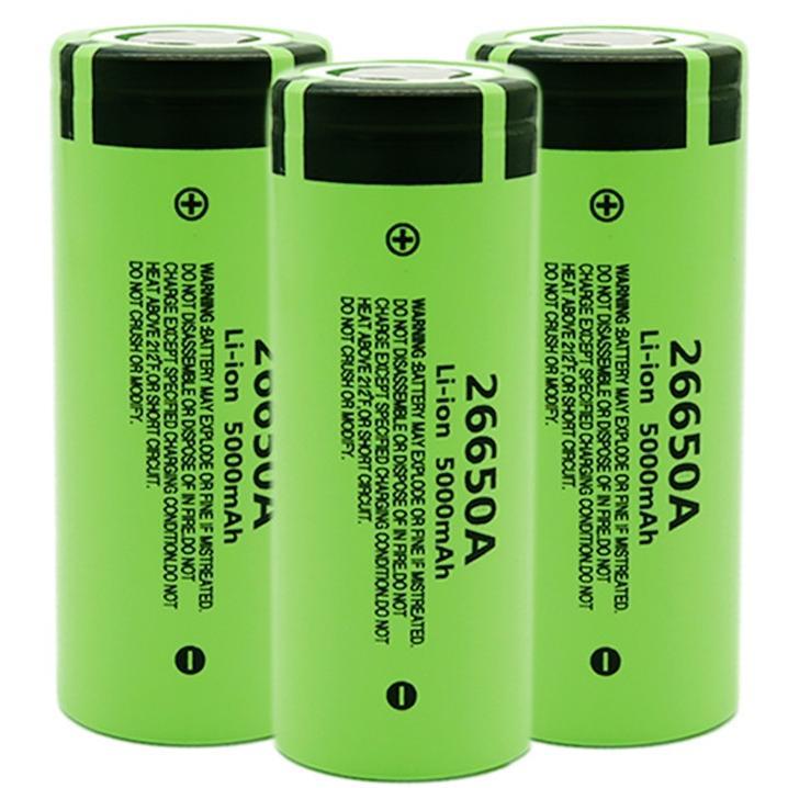 Baterai Panasonic 26650 5000Mah, Baterai Isi Ulang