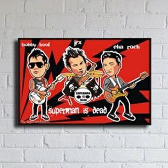 POSTER DINDING SUPERMAN IS DEAD FB27