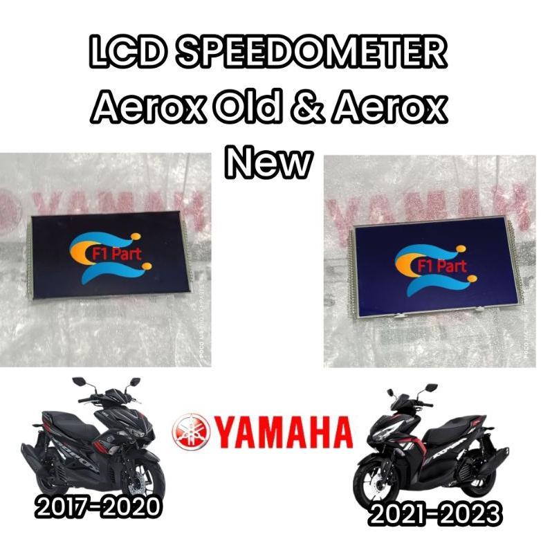 LCD AEROX 155 LEXI LAYAR SPEEDOMETER SPEEDO SPIDOMETER AEROX OLD NEW CONNECTED LEXY 2017-2023 ORIGIN