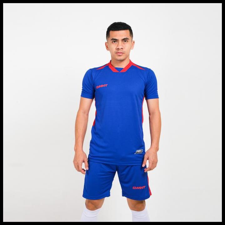Dmnt Jersey Setelan Teamwear Futsal Sepakbola Montana Blue Terbaru