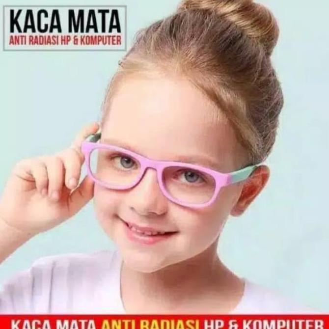 Kacamata Anak Anti Radiasi HP Komputer Laptop Tablet LCD TV Monitor
