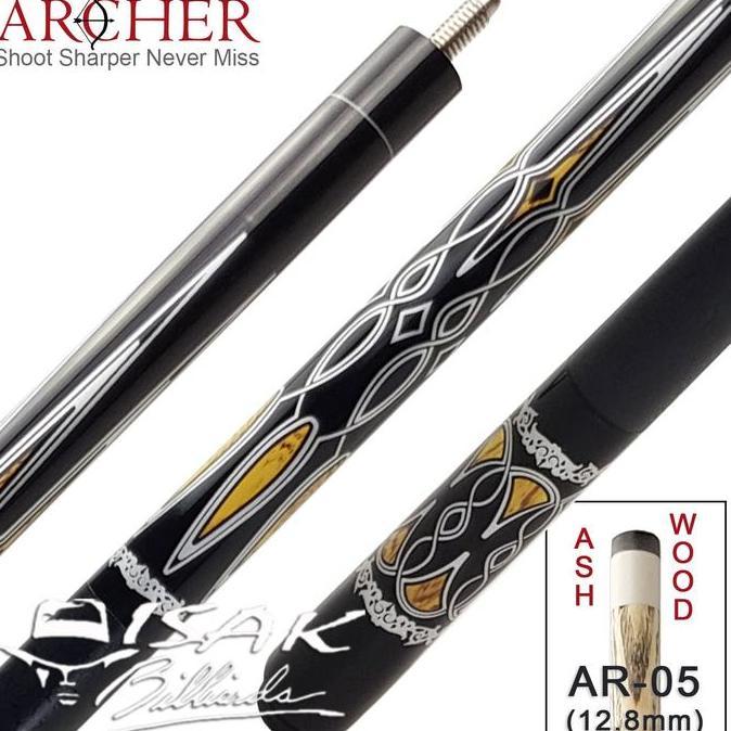 ARCHER CUE - AR05 - ASHWOOD POOL BILLIARD CUE STICK STIK BILIAR BILYAR