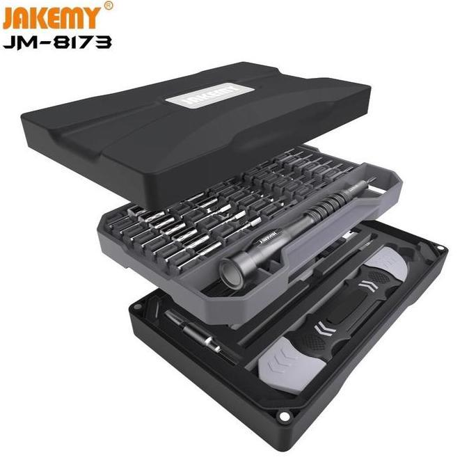 BAYASON JAKEMY JM-8173 Obeng Set JM8173 Professional Screwdriver Repair Tool Set Super flagship conf