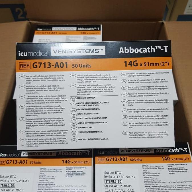 [ New ] Abbocath 14 / Abocath 14 abbot / abocat 14