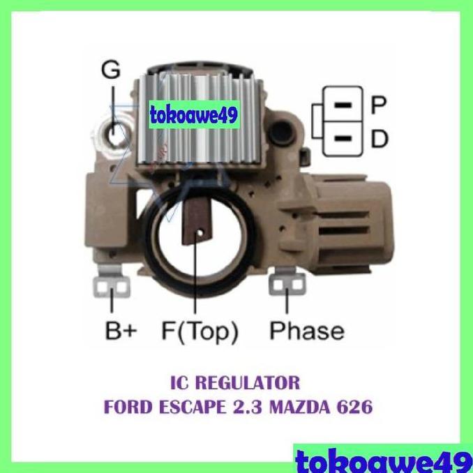 Ic Regulator / Ic Alternator Ford Escape 2.3 Mazda 626