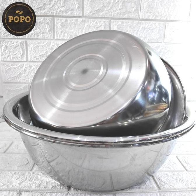 Trinken- Baskom Stainless Besar Mega Jumbo Mixing Bowl Adonan Makanan