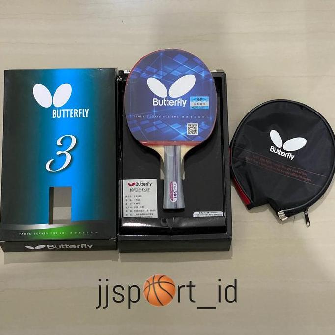 BEBAS ONGKIR - Bet Pingpong Bat Tenis Meja Bat Pingpong Butterfly TBC 301 ORIGINAL