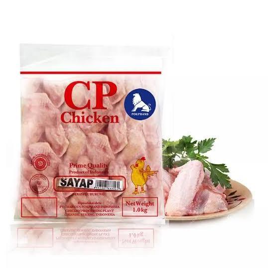 Nyumi- Sayap Ayam Utuh Cp 1Kg Halal Full Chicken Wing Bone-In Charoen Pokphan