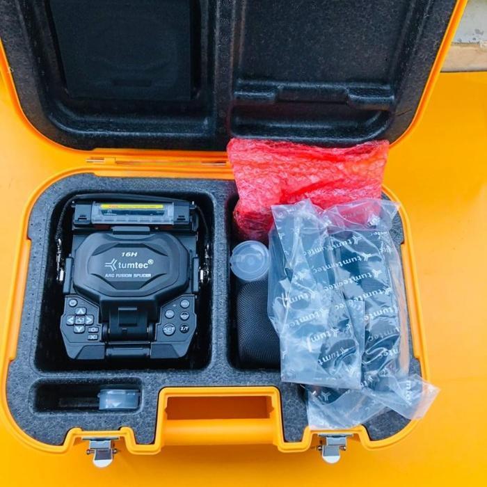 SPLICER TUMTEC 17H SPLICING TUMTECH 17 H ALAT PENYAMBUNG LENGKAP FO ORIGINAL DAN TERPERCAYA
