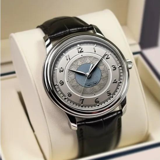 READY STOCK Jam Tangan Pria Dengan Skala Angka Romawi Dan Tali PU, Berfokus Pada Desain Klasik Vinta
