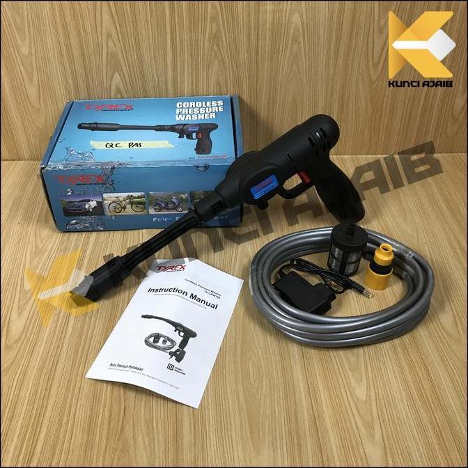 NEW TYREX TX-CPW128 Cordless Jet Cleaner Mesin Cuci Motor Steam AC Baterai