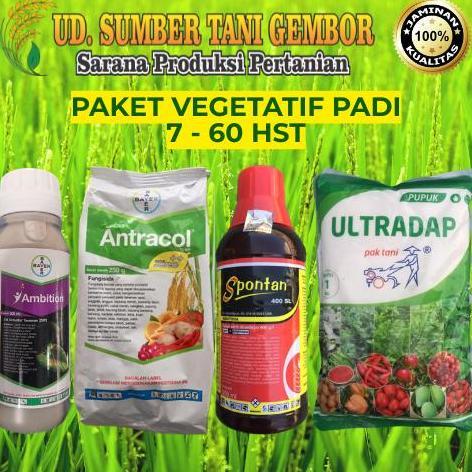 Best Seller Paket Vegetatif - Ambition 500Ml - Antracol 70 Wp 250Gr - Spontan 400 Sl 400Ml - Ultrada