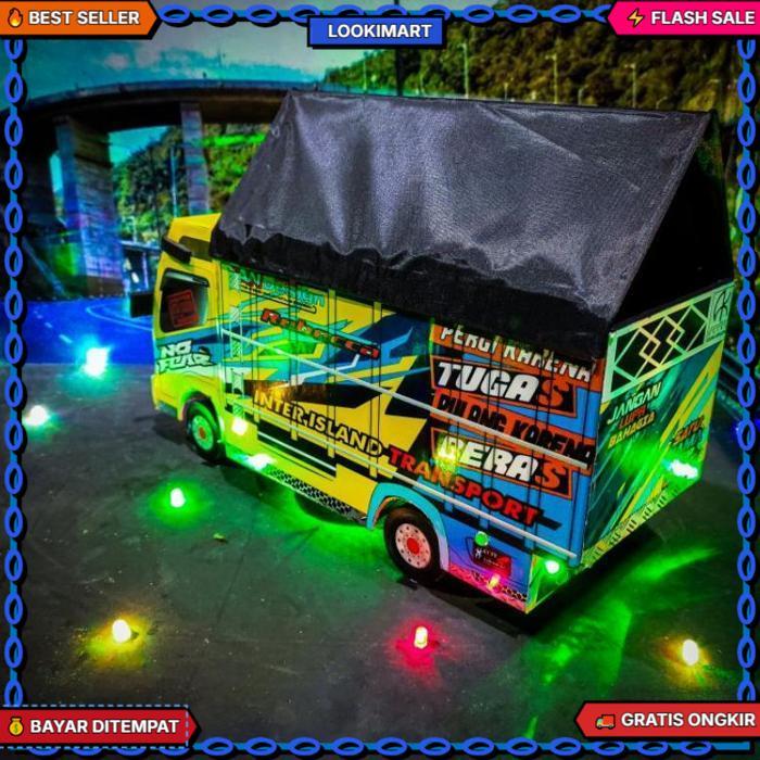 Truk Oleng Mobil Truck Mainan Wahayu Abadi Oleng Promo Miniatur Truk Murah Truk Oleng Mainan Anak Bo