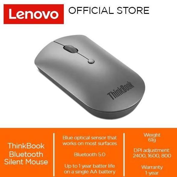 Best Seller Lenovo Thinkbook Bluetooth Silent Mouse Premium