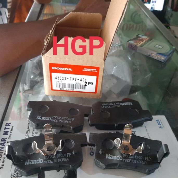 kampas rem belakang crv gen3