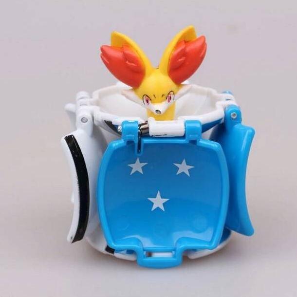mainan - Pokeball lempar berisi figurin Diskon