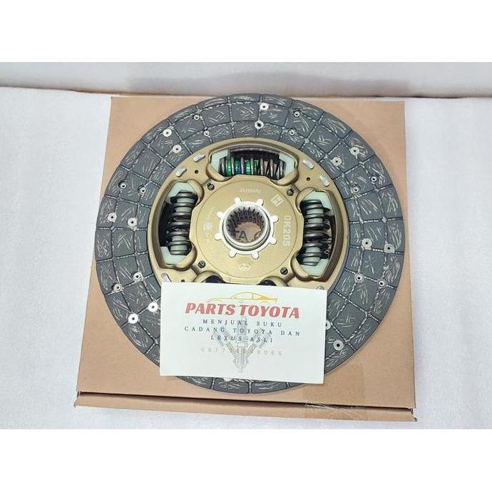 Kampas Plat Kopling Clutch Disc Fortuner Hilux Diesel Asli Orinal 31250-0K205