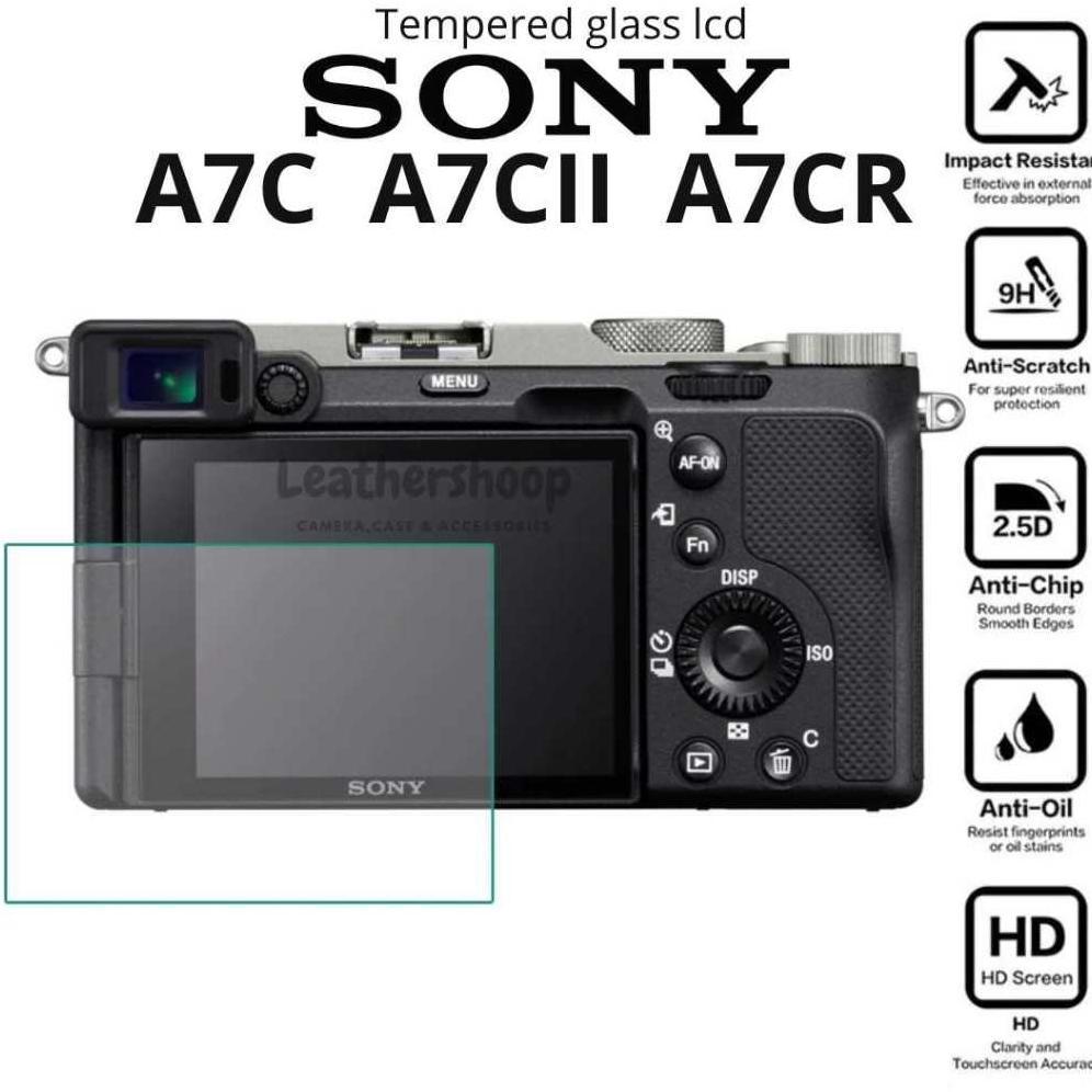 Tempered Glass LCD SONY A7C A7CII A7CR Screen Guard Protector