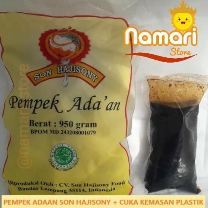 Kriuk- Pempek Son H. Sony Lampung Cuka Kemasan Plastik