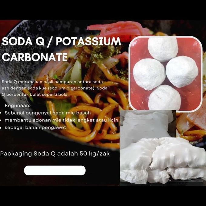 READY Soda Kie / soda kih / soda Q / pengenyal mie, bakso, cincau, dll
