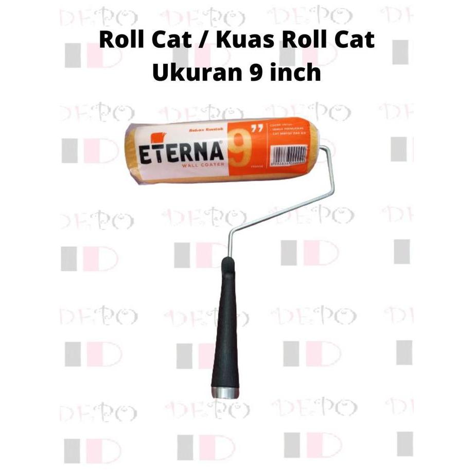 Pulasan- Kuas Roll Eterna 9" Eterna Paint Roller - Kuas Roll Tembok Eterna