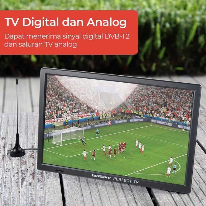 Mafiahcell8 - Tv Portable Mini Led Monitor Televisi Kecil Portabel Digital Analog Hd