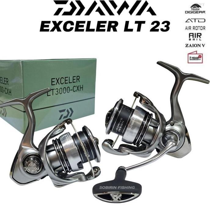 Reel DAIWA EXCELER LT 1000 2500 3000 TH 2023 SUPER SMOOTH | REEL DAIWA EXCELER LT