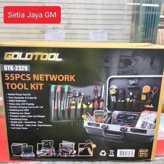 Terlaris Goldtool Gtk-2320 Networking Toolkit