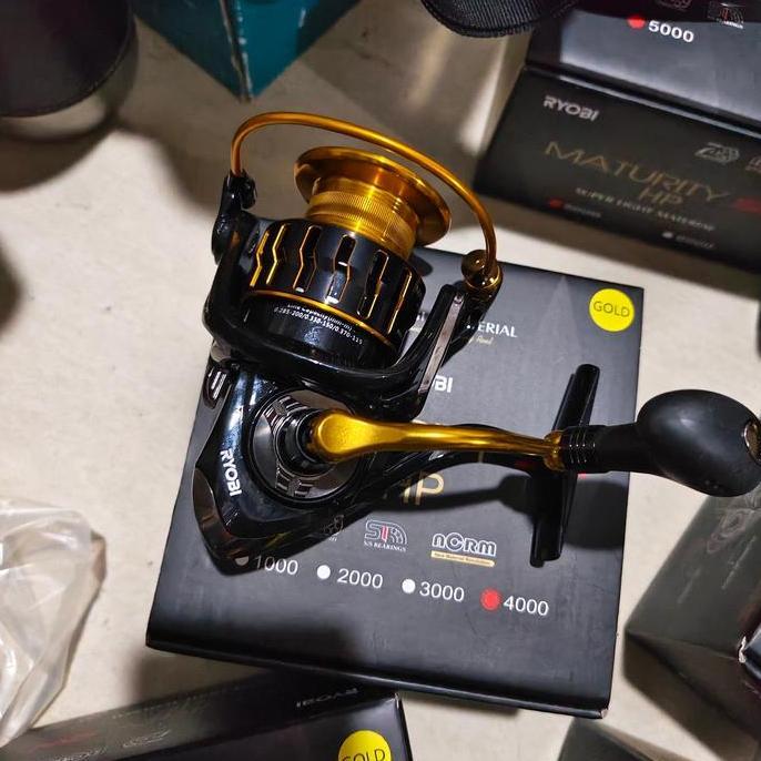 reel ryobi maturity 5000 6000 type sw gold sw power handel