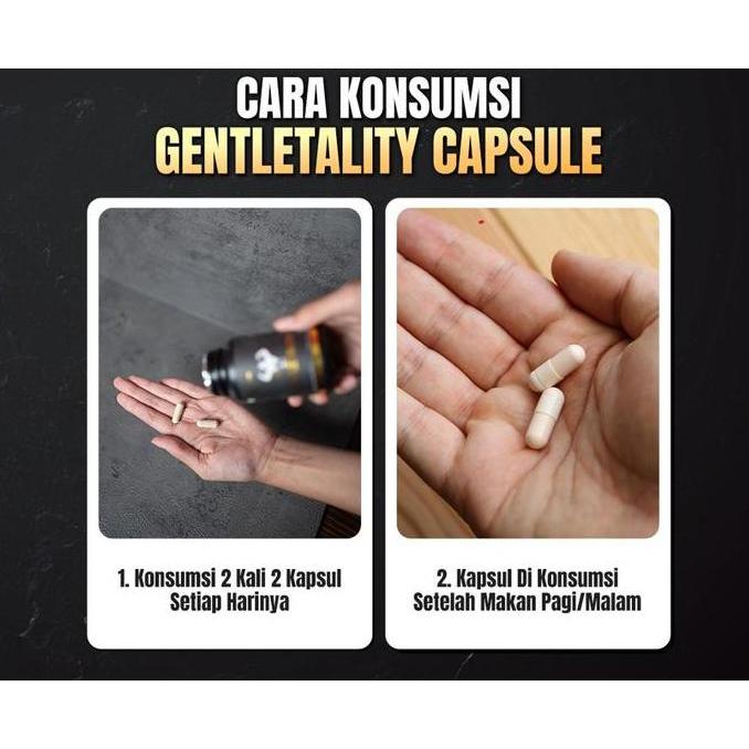 Health- Gentletality - Kapsul Suplement Harian Membantu Meningkatkan Stamina