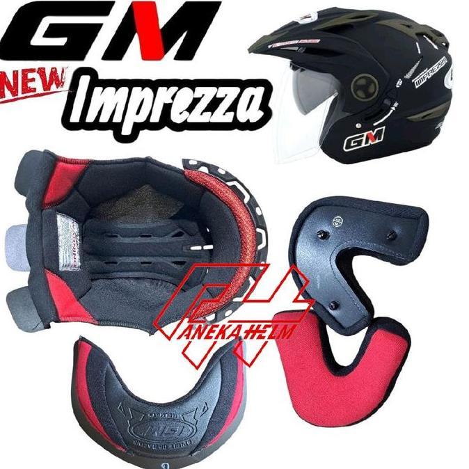 Busa original helm GM NEW IMPREZZA double visor/full set