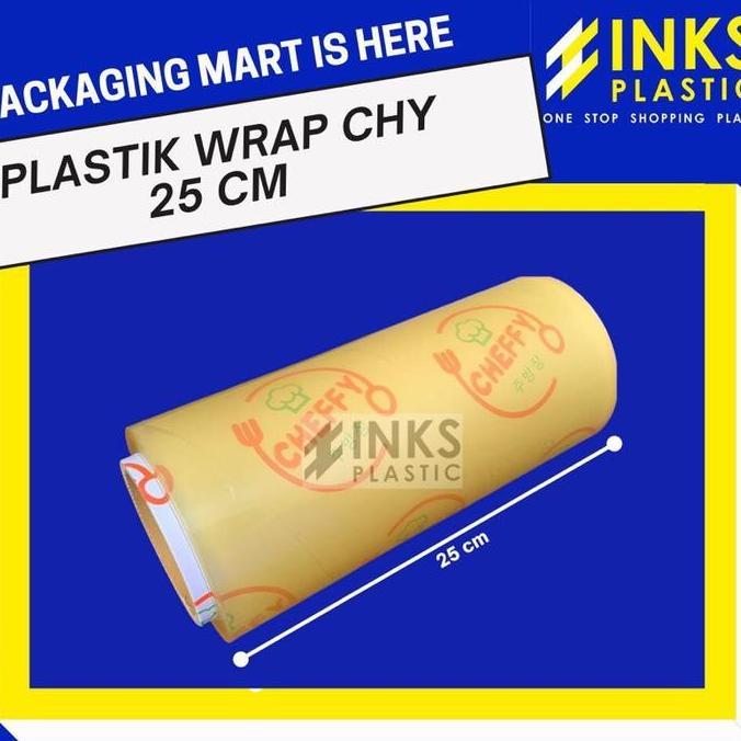 Bebasaja- Plastik Wrap Wrapping Makanan 25 Cm Roll Besar