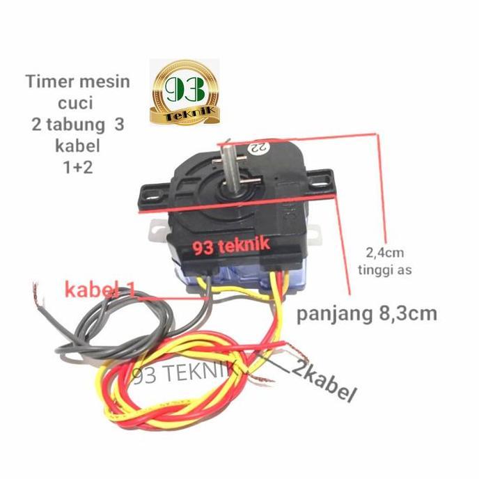 TIMER MESIN CUCI SHARP KABEL 3 MANUAL RESTOCK